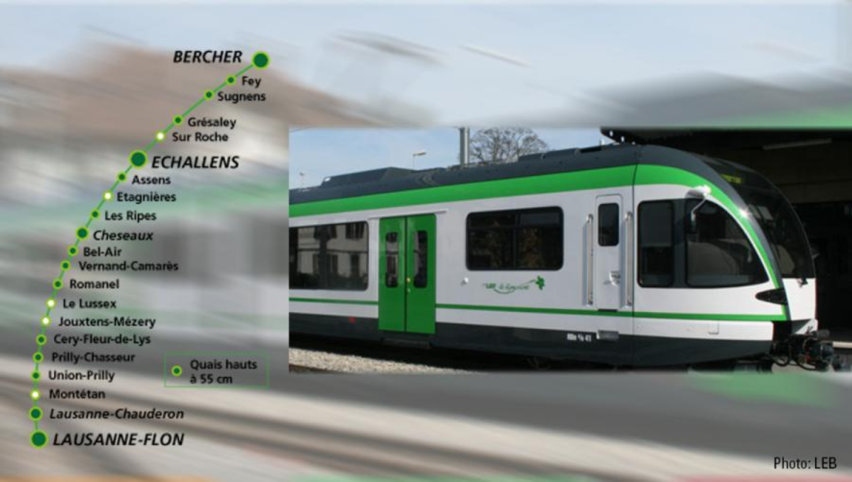 LEB's railway stations fitted with EXIGO by Zenitel