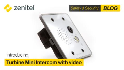 Zenitel's Turbine Mini with Video 
