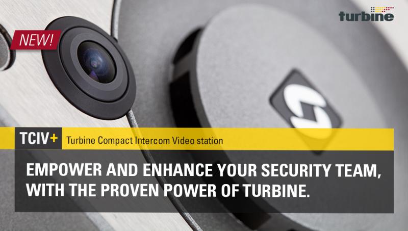 Zenitel TCIV+ Turbine Compact Intercom with Video ONVIF-compliant