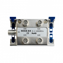 SEAS S4 - Splitter, 4 way (TV, R) with F-conn. - picture 